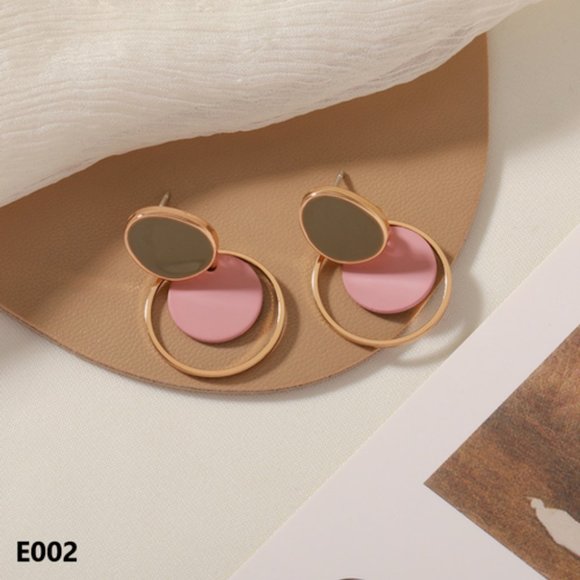 Retro Dripping Glaze Earrings Jewelry - Picture 8 of 12